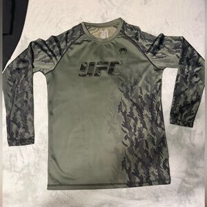 UFC Olive Green Performance Shirt